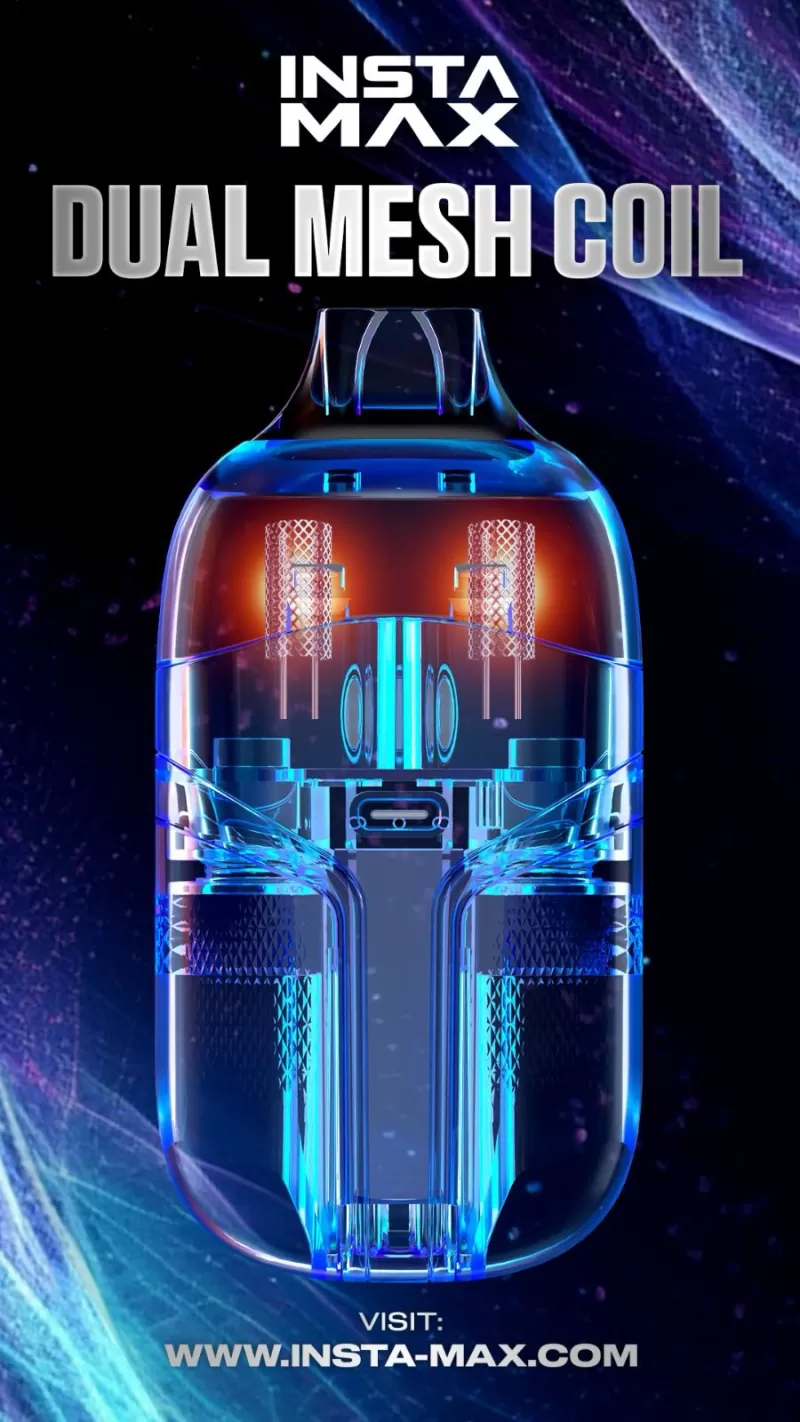 Insta Max 20k Puffs Prefilled Pod kit - Grape Lime - Image 2