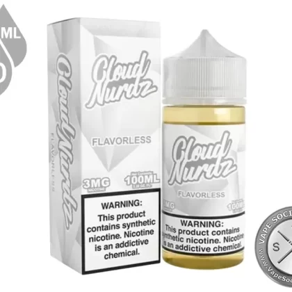Flavorless by Cloud Nurdz 100ml - Vape Product, Vape Product
