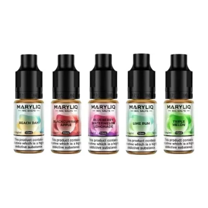 Maryliq Nicotine Salt E Liquid - Box Of 10 - Triple Berry Ice / 20mg
