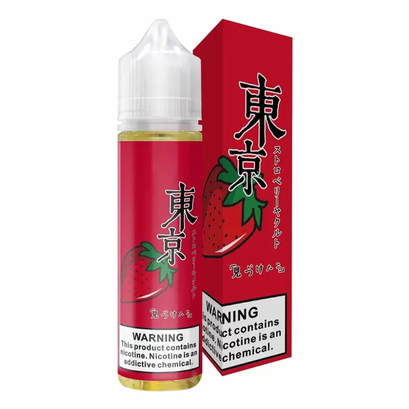 Tokyo Iced Strawberry Yakult 60ml - Vapebazaar Pk - Image 3