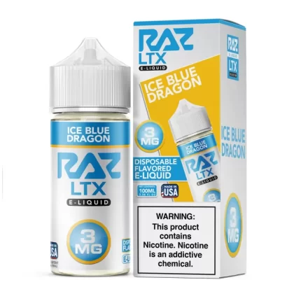 Pod Juice x RAZ TF Iced Blue Dragon 100ml - Eightvape