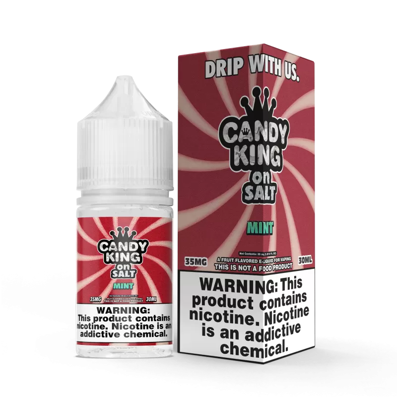 CANDY KING on SALT - Mint - 30ML E-Liquid - 35MG
