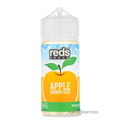 Daze – Reds Mango Apple Iced 100mL - Vape Product, Vape Product