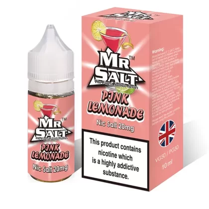 Mr Salt Pink Lemonade Nic Salt E-Liquid - 20mg
