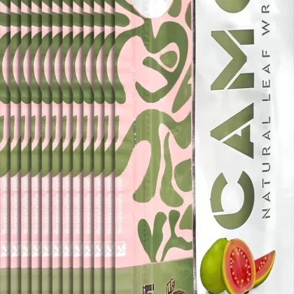 Camo Self Rolling Leaf Wraps Guava