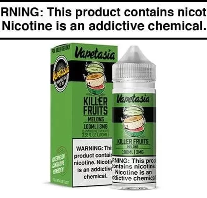 MELONS BY VAPETASIA SYNTHETIC 100ML - Vapejuice