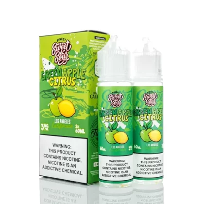 The Finest E-Liquid - Sweet & Sour - Green Apple Citrus - 120ml (DISCONTINUED) - 3mg
