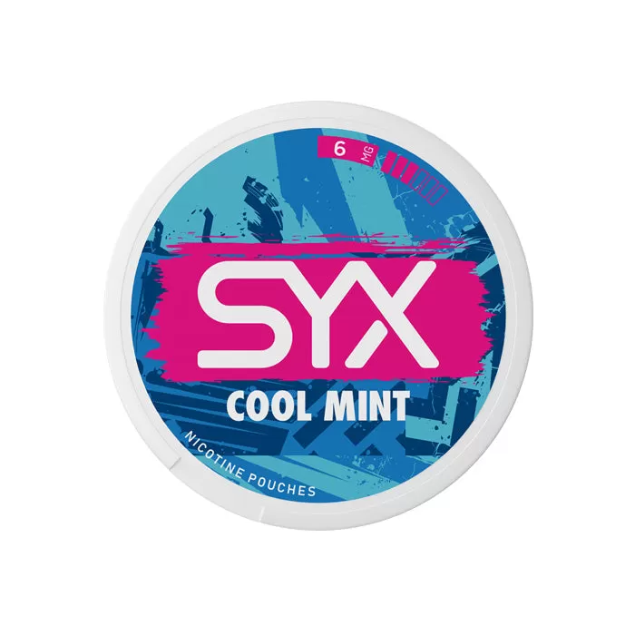 Cool Mint SYX Nicotine Pouches - 6mg