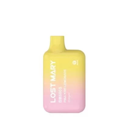Lost Mary Pina Kiwi Lemonade BM600S Disposable Vape – Effortless Enjoyment & Bold Flavours