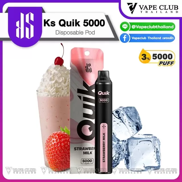 KS Quik 5000 Puffs Disposable Pod - Image 3