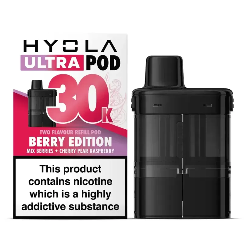 Hyola Ultra 30K Prefilled Pods - Berry Edition - Image 2