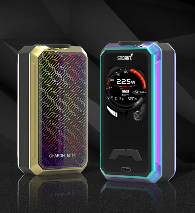Smoant Charon Mini 225W TC Box Mod - Gold - Image 3