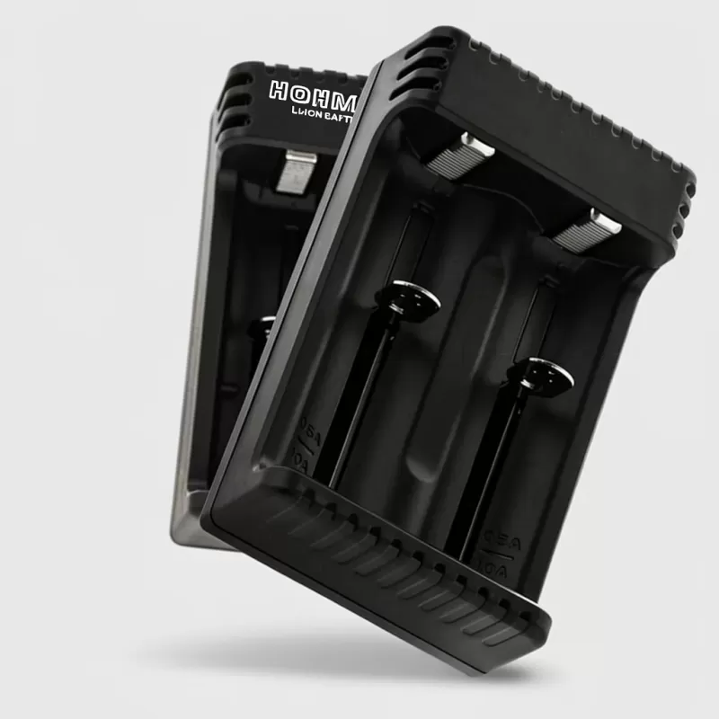 HOHM SCHOOL 2A 2 Bay Battery Charger – 0.5V Li-Ion Recovery - Uwinvapeaustralia