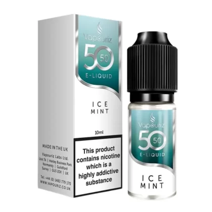 Ice Mint E-Liquid 50/50 Series by Vapouriz (10ml) - 18mg