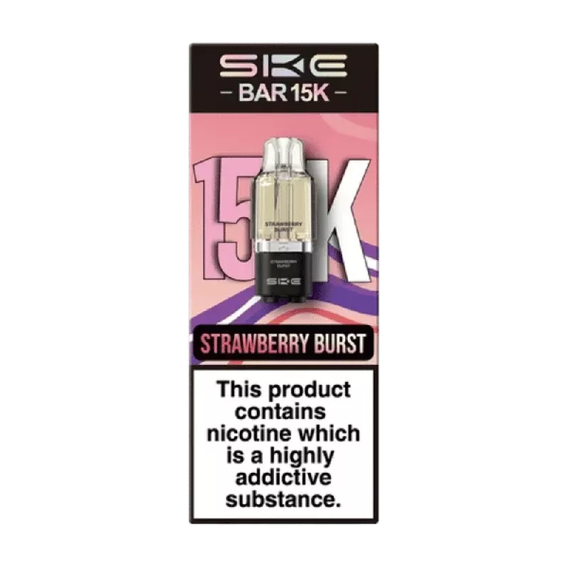 SKE Bar 15K Refill Pod Strawberry Burst - Nicotine Strength#20mg (8C6007) (8C6007)