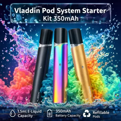 Vladdin Pod System Starter Kit 350mAh - Rainbow - Vapeciga