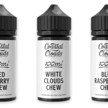 Coastal Clouds Premium E-Liquid 100ml - Lemon Tart / 0mg - Skullvaping