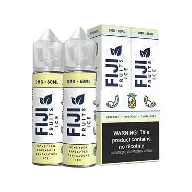 Honeydew Pineapple Cantaloupe Tinted Brew Fiji Fruits Iced Series 60mL 2-Pack