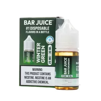 Wintergreen Bar Juice BJ15000 Salts 30mL