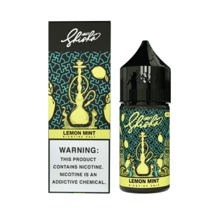 Nasty Shisha Nic Salt – Lemon Mint - Vapexotic In