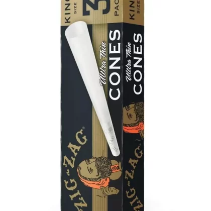 Zig Zag King Size Pre-Rolled Cones (3-Pack)