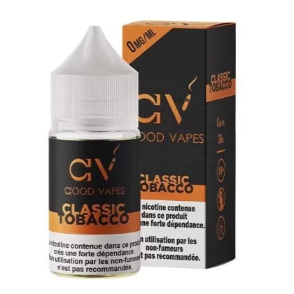 Classic Tobacco – Good Vapes E-liquide 30ml - Vape Product, Vape Product