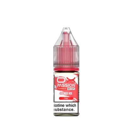 Ox Passion Lychee Ice Nic Salts E-Liquid 10ml - 20mg