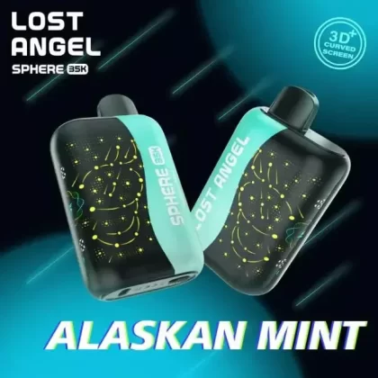 LOST ANGEL SPHERE 35K Disposable - Alaskan Mint, Banana Ice
