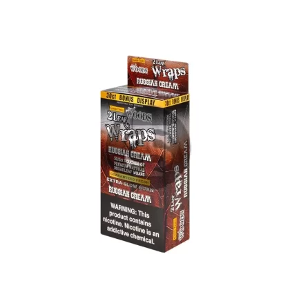 Good Times Sweet Woods Leaf Wrap Russian Cream 30 Pouches of 2