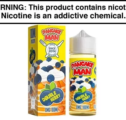 DOUBLE BERRY PANCAKE MAN BY VAPE BREAKFAST CLASSICS 100ML - Vape Product, Vape Product