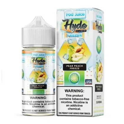 Pear Peach Freeze E-Liquid by Pod Juice Hyde - Size#100ml~Nicotine#3MG