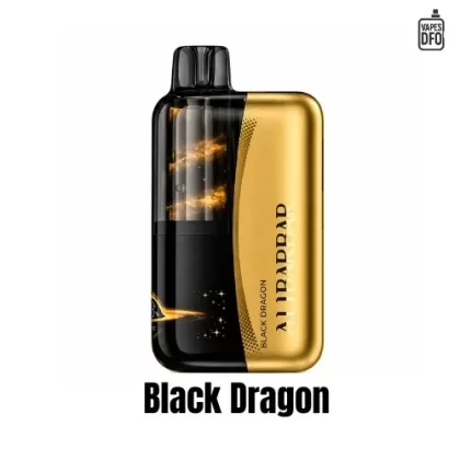 Black Dragon – ALIBARBAR SWIRL - Non-rechargeable / Extra Large / ALIBARBAR / Blackberry / Pitaya