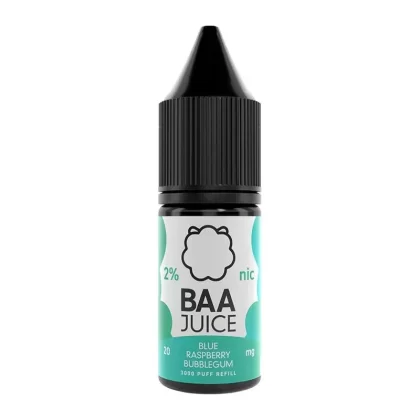 Blue Raspberry Bubblegum By Baa Juice 10ml Nic Salt