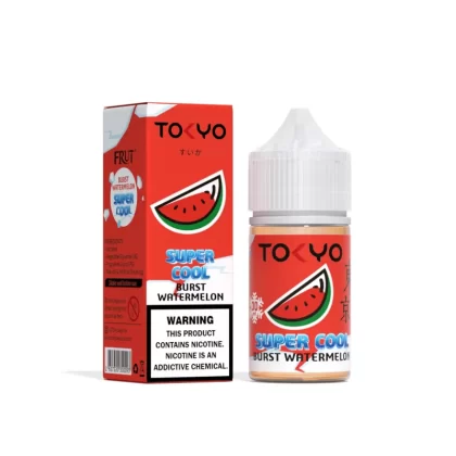 Tokyo Super Cool- Burst Watermelon 30ml (35/50/60mg) - Vapebar Pk