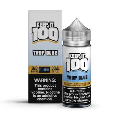 Keep It 100 Trop Blue eJuice - Vape Product; Vape Product, Vape Product (82E0EB)