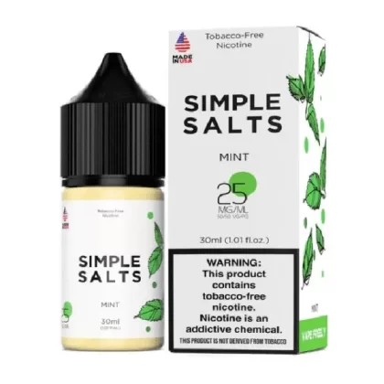 Sale $5.25 – Mint by Simple Salts E-Liquid