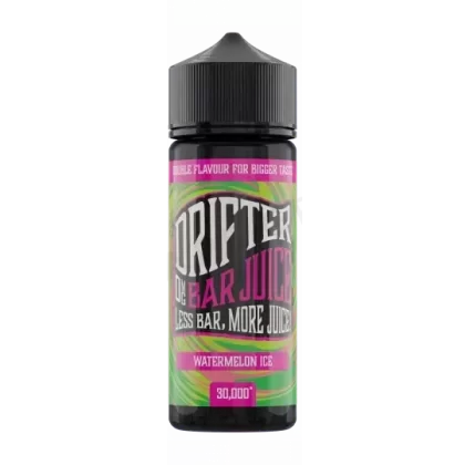 WATERMELON ICE E LIQUID DRIFTER BAR JUICE 100ML 50VG