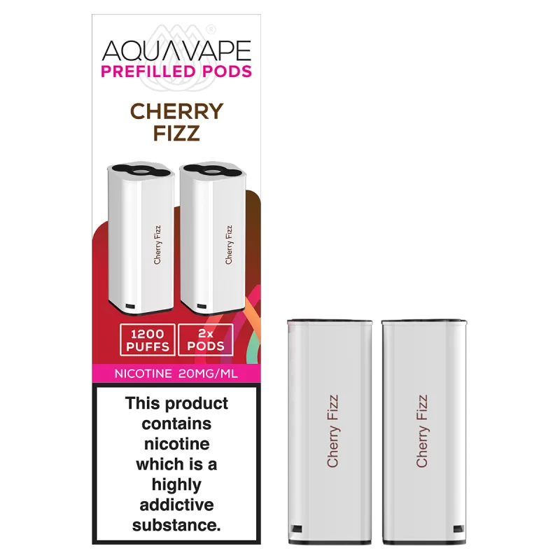 Cherry Fizz Aquavape 2in1 Pods - Ecigwizard
