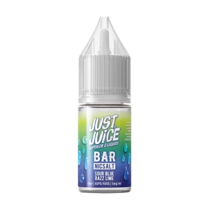 Sour Blue Razz Lime Nic Salt by Just Juice Bar - Ecigwizard