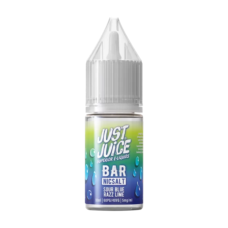 Sour Blue Razz Lime Nic Salt by Just Juice Bar - Ecigwizard