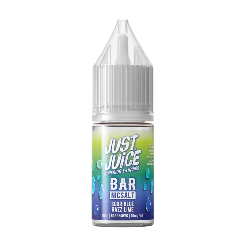 Sour Blue Razz Lime Nic Salt by Just Juice Bar - Ecigwizard - Image 2