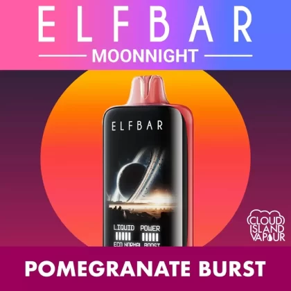 ELF BAR MOONNIGHT 70K Disposable Vape – Pomegranate Burst