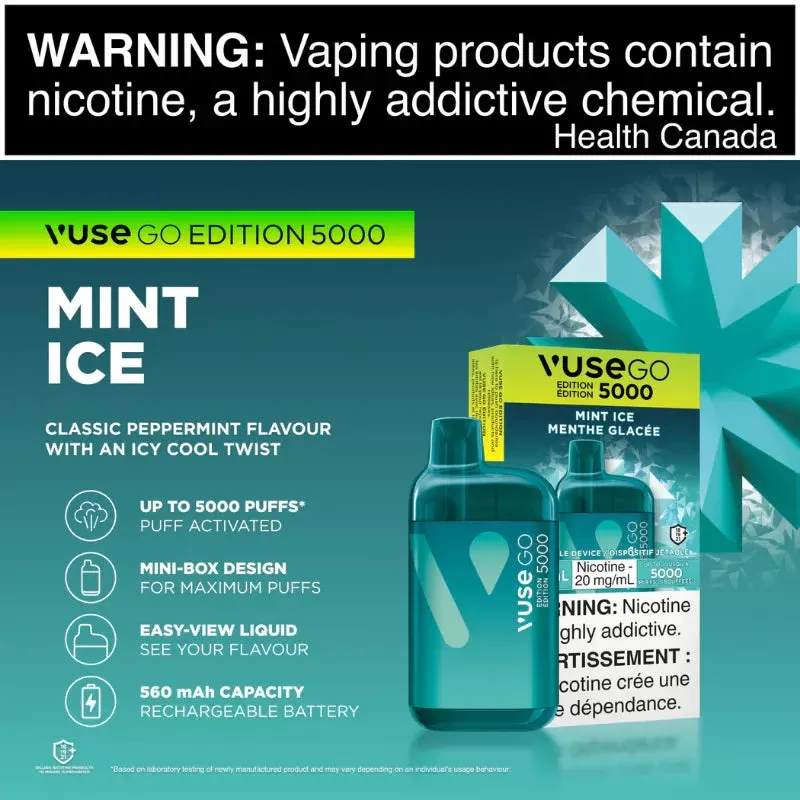 VUSE GO 5000 – MINT ICE