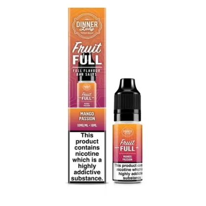 Dinner Lady – FruitFull – 20MG – 10ML - Fresh Mint, Ultimate Strawberry