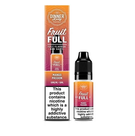 Dinner Lady – FruitFull – 20MG – 10ML - Fresh Mint, Ultimate Strawberry