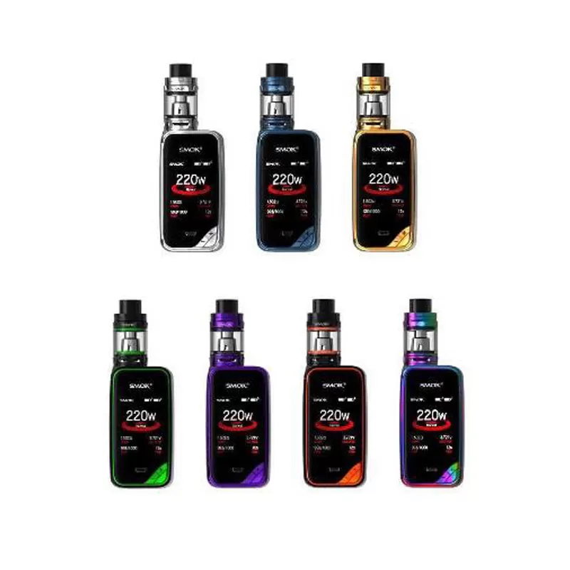 SMOK X-Priv 225W TC Kit With TFV12 Prince Tank -8ML - Standard Edition / Black Red - Image 3