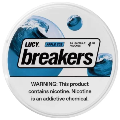 Lucy Breakers Capsule Nicotine Pouches – Apple Ice - Vape Product, Vape Product