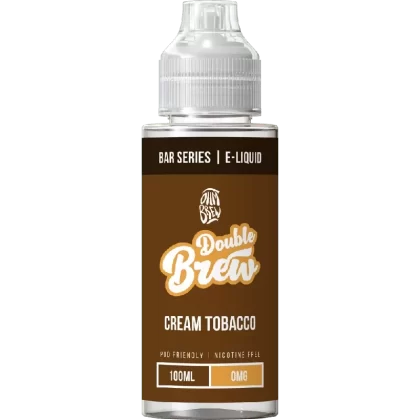 Ohm Brew Double Brew 100ml Shortfill E-Liquid Cream Tobacco