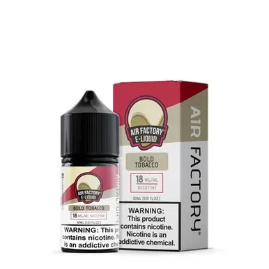 Bold Tobacco Air Factory Salts 30mL