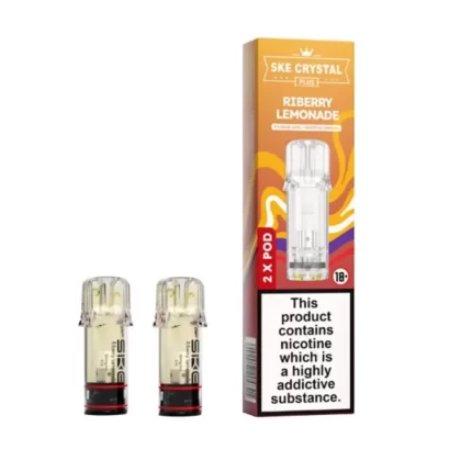 Riberry Lemonade Prefilled Pods by SKE Crystal Plus (2 x 2ml) - 20mg
